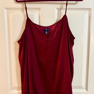 GAP Maroon Camisole Top